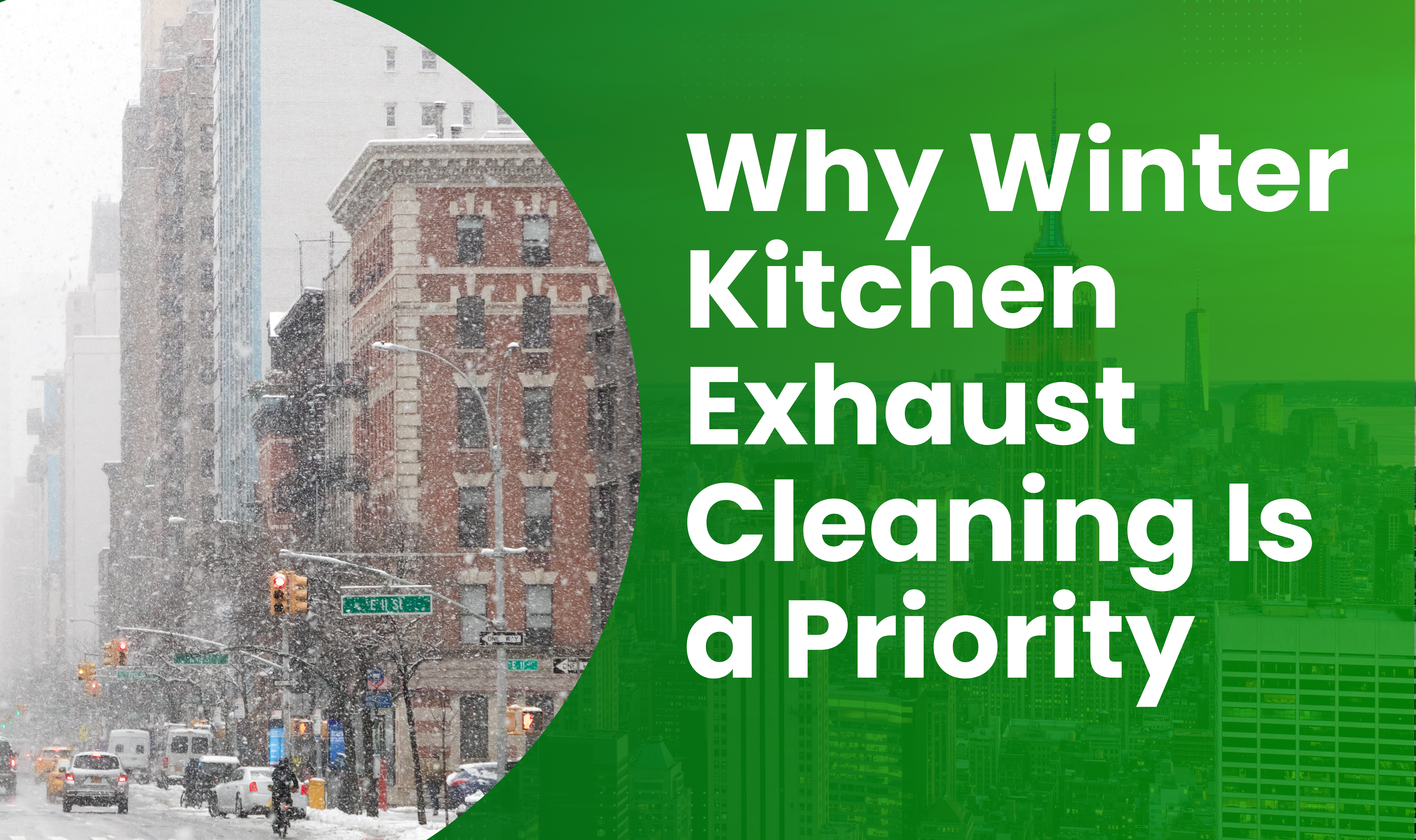 Why Winter Kitchen Exhaust Cleaning Should Be Your Top Priority This Holiday Season